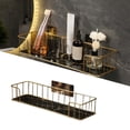 thumbnail image 3 of Estante montado en pared Baoblaze Estante de baño de almacenamiento de cosméticos de hierro multipropósito grande, 3 of 8