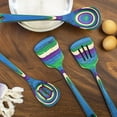 thumbnail image 5 of Baltique Mumbai Collection 4 Piece Wooden Cooking Utensil Set, Safe for Nonstick, 5 of 8