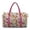 Butterfly Flower, variant on Pzuqiu Large Quilted Weekender Bag for Women Tropical Pattern Puffer Travel Duffle Tote Carry-On Overnight Bag for Weekend Trips Gym Airplane Travel with Luggage Sleeve