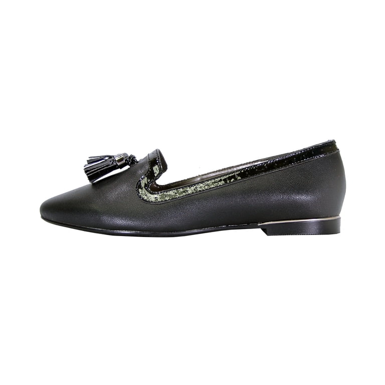 PEERAGE Brenna Wide Width Leather Dress Flat - 0.3 Heel  display picture 3