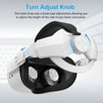 thumbnail image 5 of Adjustable Head Strap for Oculus Quest 2 VR Headset Elite Headband Accessories, 5 of 8
