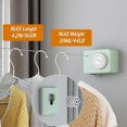 thumbnail image 3 of Retractable Laundry Drying Rack, Heavy Duty Indoor Outdoor Clothes Drying Rack Wall Mounted Easy Hanging Clothes Drying Rack, 3 of 5