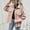 Red, variant on Ladies Solid Color Woolen Jacket Casual Short Lapel Loose Jacket Pull And Bear Jacket Coats for plus Size Women Womens Jacket with Hood Western Leather Coat Western Coats for Women Puffy Jacket Women