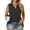 01_Black, variant on Plus Size Shirts for Women Sleeveless Polo Tops Summer Lapel V Neck Comfy Tunics Green 2XL