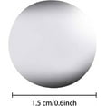 thumbnail image 2 of Silver Confetti,QZS Glitter Throwable Table Scatter Foil Confetti for Wedding,Portable Party Foil Metallic Tool for Wedding,Party Decoration,0.22LB, 2 of 6