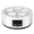 thumbnail image 2 of Taicans Digital Yogurt Maker,Probiotic Yogurt Maker  with 5 Glass Jars,Automatic Yogurt Maker,Reusable Cups with Lids & Yogurt Rack for Instant Storage,BPA-Free,Dishwasher Safe, 2 of 8