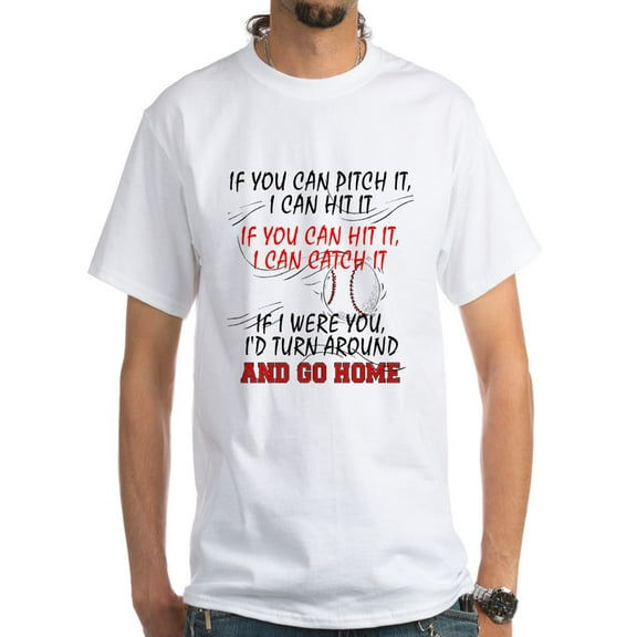 CafePress - If You Can Pitch It... White T-Shirt - Men's Classic T-Shirts