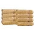 thumbnail image 2 of Superior Egyptian Cotton Absorbent Gold Hand Towel Set of 8, 2 of 13