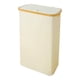 thumbnail image 4 of Cesto para ropa sucia con tapa, solución de almacenamiento de ropa para el baño y el dormitorio Crema, 4 of 9