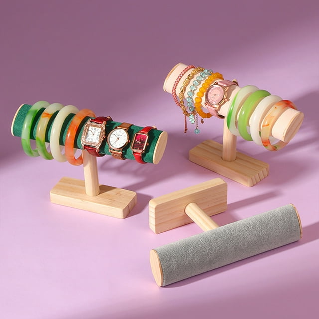 VONKY Wide Application Display Stand For Bracelets Smooth Line And Durable Black 5Set