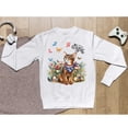 thumbnail image 5 of Abyssinian Celebrates Spring and Enjoys a Happy Easter Sweatshirt Unisex Merch Cat Lover Kitten Owner Gifts - 02001, 5 of 6