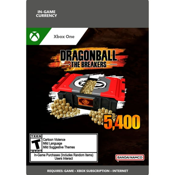 Dragon Ball The Breakers TP Token 5400 - Xbox One [Digital]