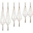 thumbnail image 1 of Indoor Hanging Planter Holder, Plant Hangers – 6 Packs, 3 Sizes, 1 of 5