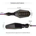 thumbnail image 2 of Direccionales Focos Faros Led Motocicleta Efecto Neon 2pz, 2 of 8