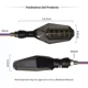 thumbnail image 2 of Direccionales Focos Faros Led Motocicleta Efecto Neon 2pz, 2 of 8