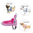thumbnail image 4 of Didog Soft Flannel Padded Dog Vest Harness, Escape Proof/Quick Fit Reflective Dog Strap Harness,Easy for Walking Training(Pink,S), 4 of 11
