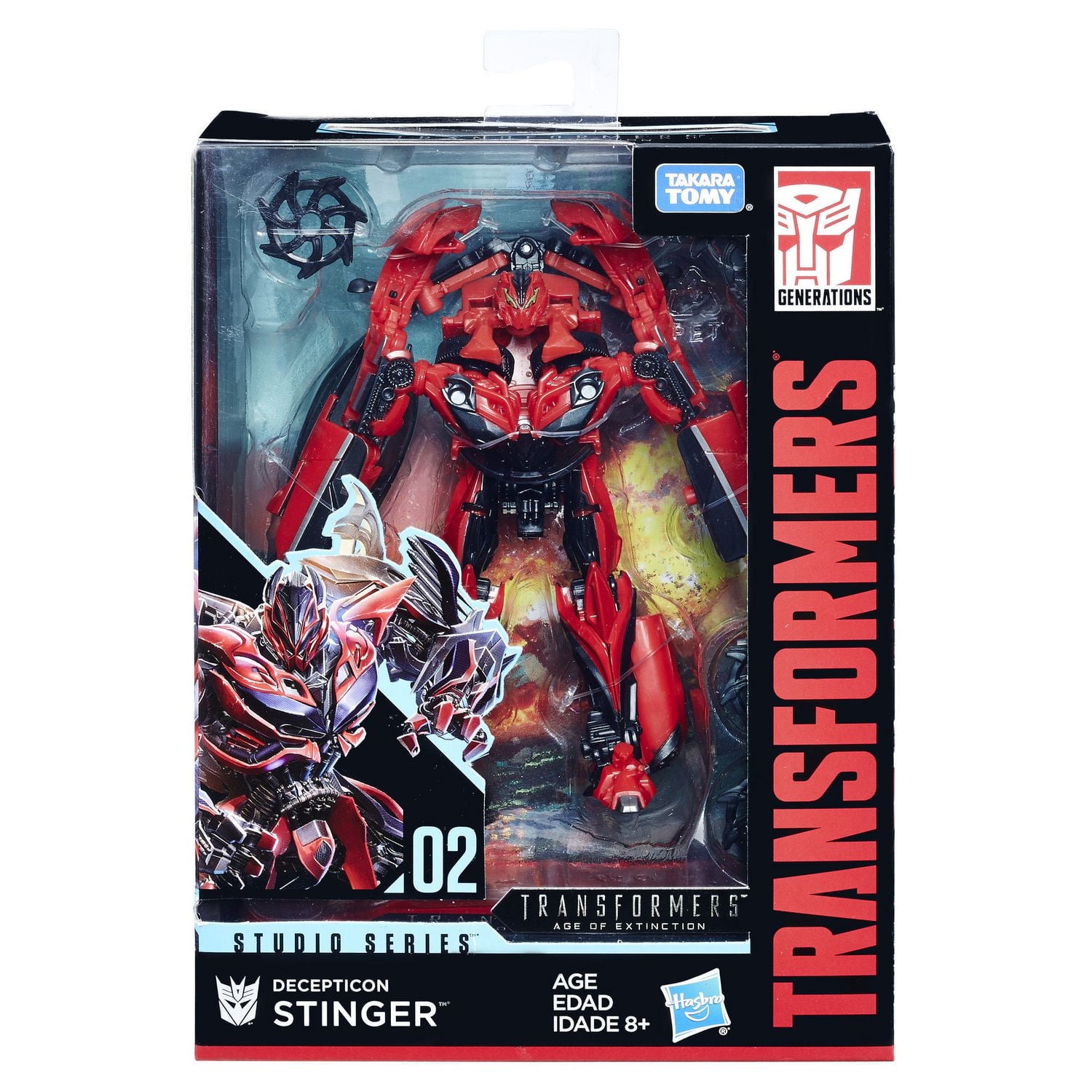 Transformers Studio Series 02 Deluxe Class Movie 3 Decepticon