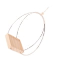 thumbnail image 3 of Wweixi Home Essential Boho Macrame Plant Hanger Easy To Install Gift Choice Hanging Silver plating, 3 of 6