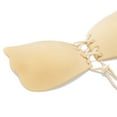 thumbnail image 5 of Mascarry Strapless Sticky Bra Backless Bra Invisible Silicone Bras Push up Bra for Women, Beige, 5 of 8