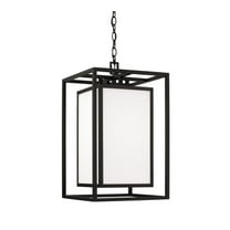 Capital Lighting 953114 Aiden 13" Wide Outdoor Pendant - Black