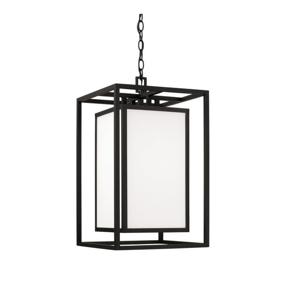 Capital Lighting 953114 Aiden 13" Wide Outdoor Pendant - Black
