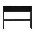 thumbnail image 4 of Work Surface Library Desk 31.5" H, with 2 Shelves and 2 Legs, Black,Office Workstation, 4 of 6