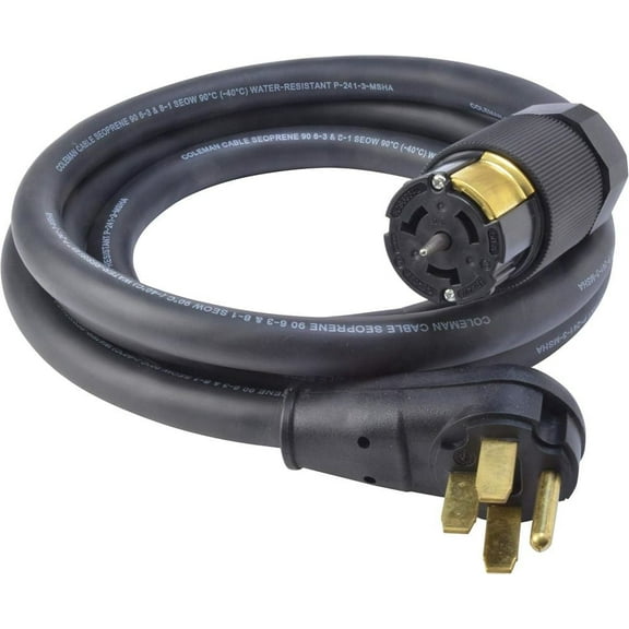 Southwire 10 Ft. Length 125/250Vac 50A Temporary Power Cable
