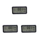 thumbnail image 2 of Cateissary Reloj multifunción Estilo simple Termómetro Higrómetro Relojes de temperatura Modo de repetición Accesorios de pantalla grande Type1 NO1, 2 of 6