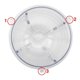 thumbnail image 5 of Replacement Blade + 16Oz Cup Set for , Compatible with 250W MB1001 Blender, 5 of 5