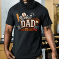 thumbnail image 2 of Men’s Baseball Dad T-Shirt Cool Graphic Tee Gift for Father’s Day 2026, Gift Shirt Keepsake Style 11, 2 of 6
