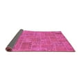 thumbnail image 2 of Ahgly Company Indoor Rectangle Patchwork Pink Transitional Area Rugs, 8' x 10', 2 of 4