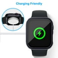 thumbnail image 6 of CAVN Hard PC Case Compatible with Apple Watch Series 7 45mm with Built in 9H Tempered Glass Screen Protector, Full Cover Bumper Case 5 Pack, 6 of 11