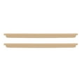 thumbnail image 1 of HC Companies Venetian 23.5 In Rectangular Flower Box Saucers, Tan (2 Pack), 1 of 3