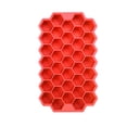 thumbnail image 4 of Billuyoard Molde de cubo de hielo de silicona grande 2 en 1 portátil Dropshipping con tapa, herramientas para hacer cubos que ahorran espacio para Herramientas y accesorios para hornear Rojo Billuyoard HA001574-06, 4 of 6