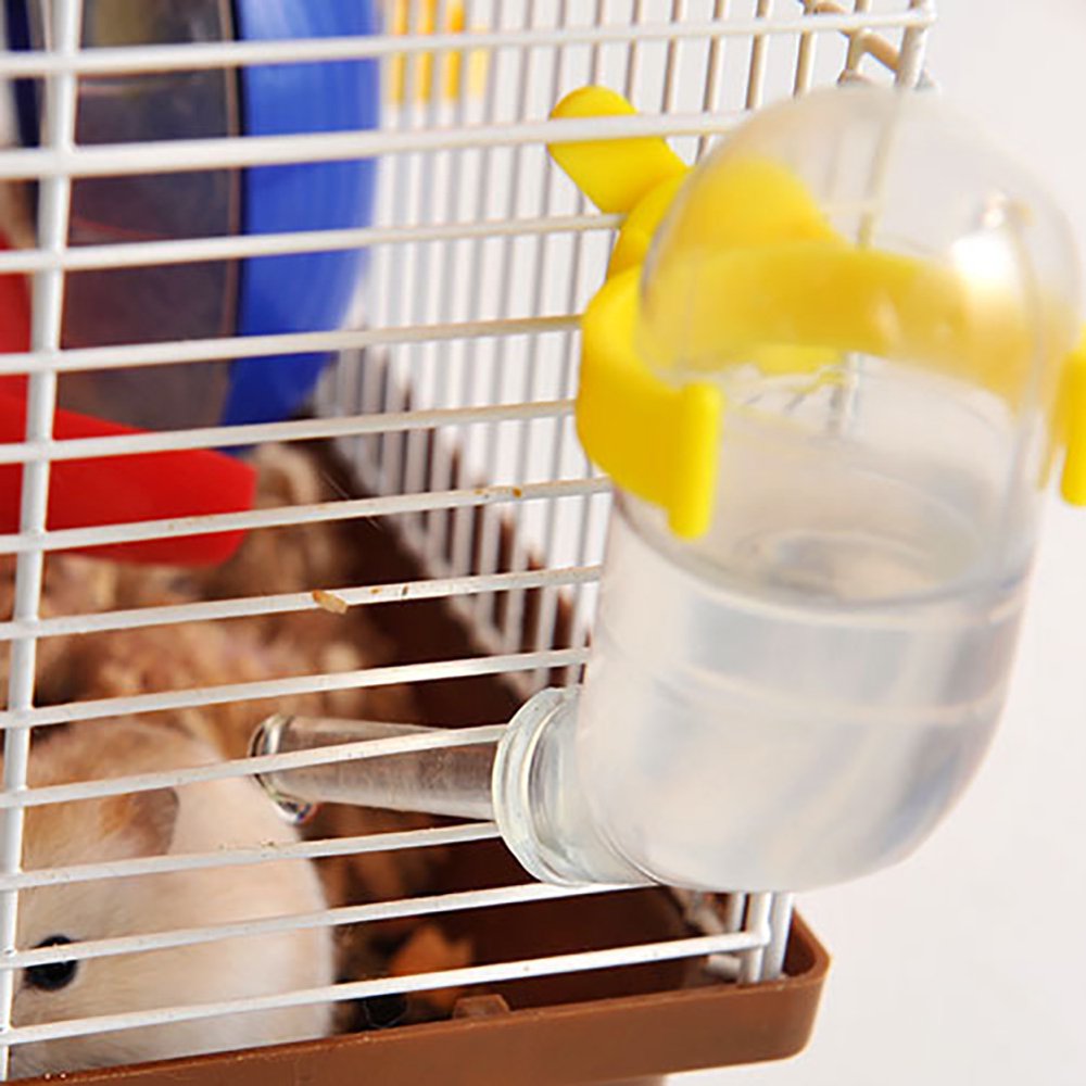 Shulemin Hamster Water Bottle, 50ml Leakproof Vacuum Pets Hamster