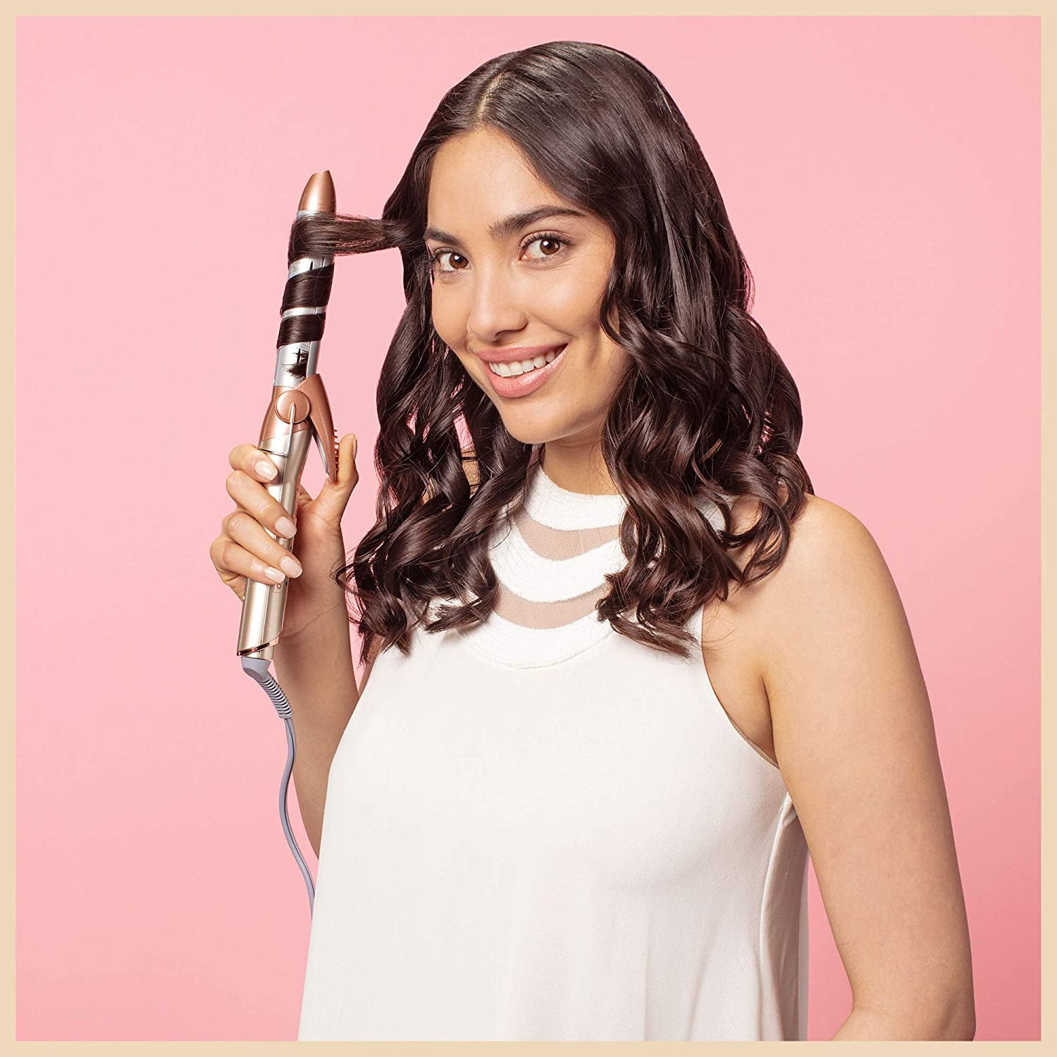 INFINITI PRO CONAIR 1" Titanium Ceramic Curling Iron, Creates Classic Curls