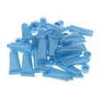 thumbnail image 1 of 20 tubos vacíos de 10 ml para cosméticos, loción de tocador, botellas con rosca. Azul, 1 of 9