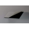thumbnail image 3 of (SET of TWO) 3.2" x 1.75" Black Thin Blue Line Aluminum Embossed Left & Right American Flag Decal Emblem Sticker Badge United States Stick On Fender Bed Car Truck Window USA Made, 3 of 3