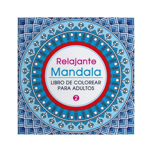Libro de Colorear Relajante Mandala para Adultos Versión 2 64 Páginas