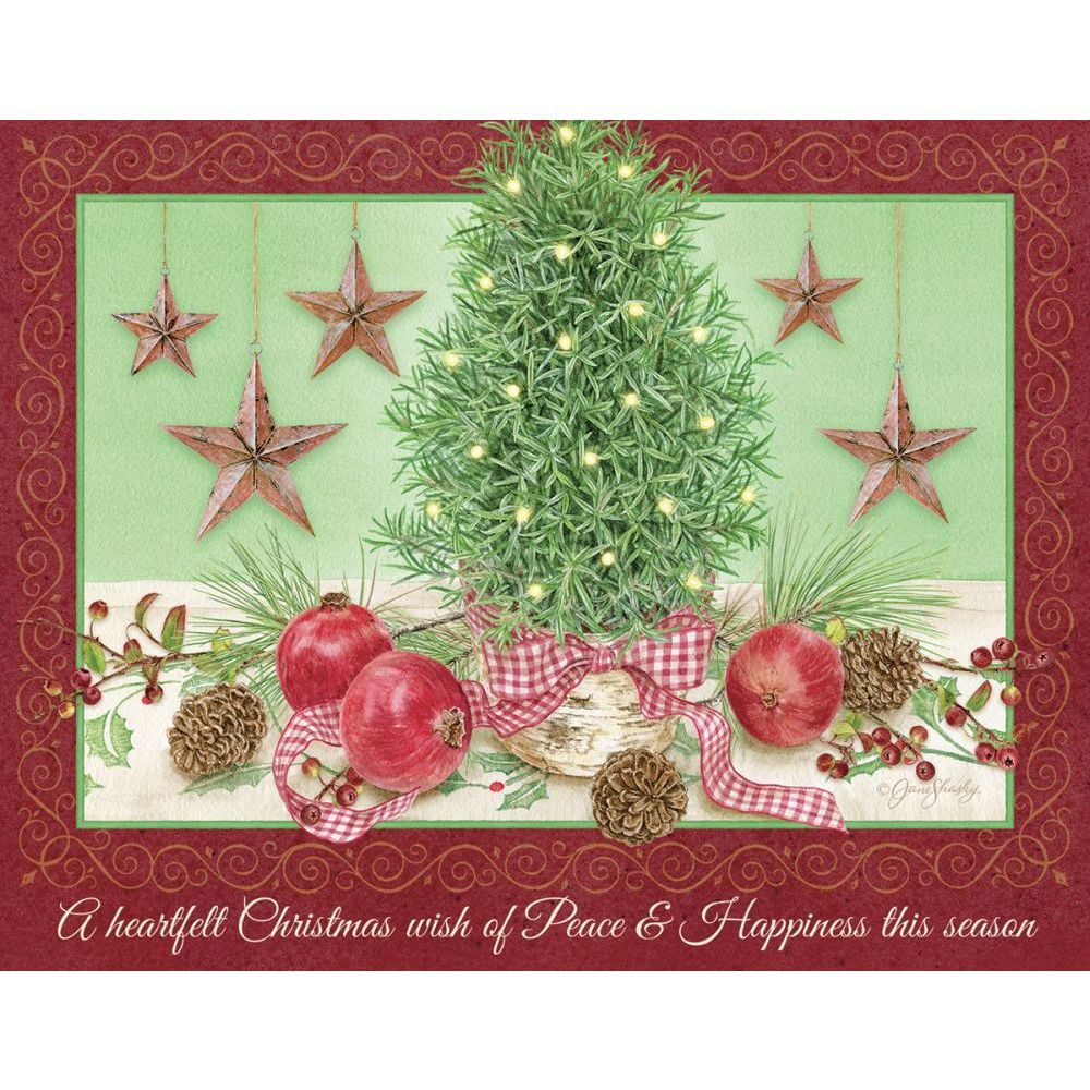 BOXED CHRISTMAS CARDS, SANTA'S GIFT