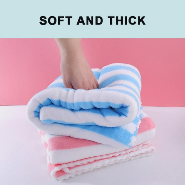 FNGZ Towel Clearance Promo Soft Towel Set 1 Bath Towels1 Hand Towels Super Soft Premium Family Microfiber Bath Towel Set Microfiber Coral Velvet Highly Absorbent Towel for Bath Fitness Bathroom Walmar...