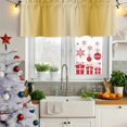 thumbnail image 5 of Yellow Ombre Curtain Valances for Windows, Kitchen Valance Window Treatments Panel 2 Pack, Modern Abstract Art Farmhouse Gradient Rod Pocket Short Curtains for Bathroom Bedroom 42 x 18 Inch, 5 of 8