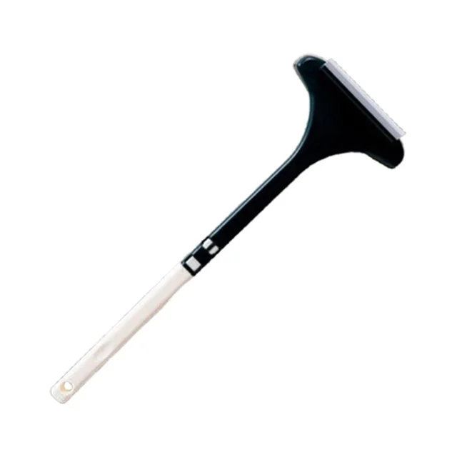 Cepillo para limpieza de ventanas y cristales 2 en 1, equipo de lavado, herramienta limpiadora de ventanas, raspador de ventanas, cepillos de limpieza para el hogar, blanco, verde, 1 unidad