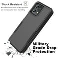 thumbnail image 6 of For Moto G Stylus 5G 2023 Case, eBizWare Shockproof Phone Case for Motorola Moto G Stylus 5G 2023, Heavy Duty Full Body Protective Rugged Cover -Black, 6 of 9