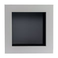 thumbnail image 2 of 4x4 Shadow Box Frame In White With A 1 3/4" Usable Depth Includes Grey Acid-Free Backing, UV, 2 of 6