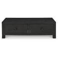thumbnail image 6 of Ashley Furniture Foyland Wood Coffee Table with 4 Drawers in Black, 6 of 8
