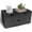Black-3 drawers, variant on Bamboo Desk Organizer 3 Drawer with Shelf, Countertop Organizer with Drawers Makeup Storage Drawer 3 Drawers Tabletop Storage Organization Box Home Office Workspace(White)