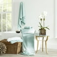 thumbnail image 5 of Aquifer/Arctic White Heathered Washcloth, Better Homes & Gardens Thick and Plush Towel, 5 of 5