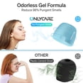 thumbnail image 3 of Gorro de alivio para migraña ONLYCARE, envoltura de hielo para la cabeza, azul, 3 of 4