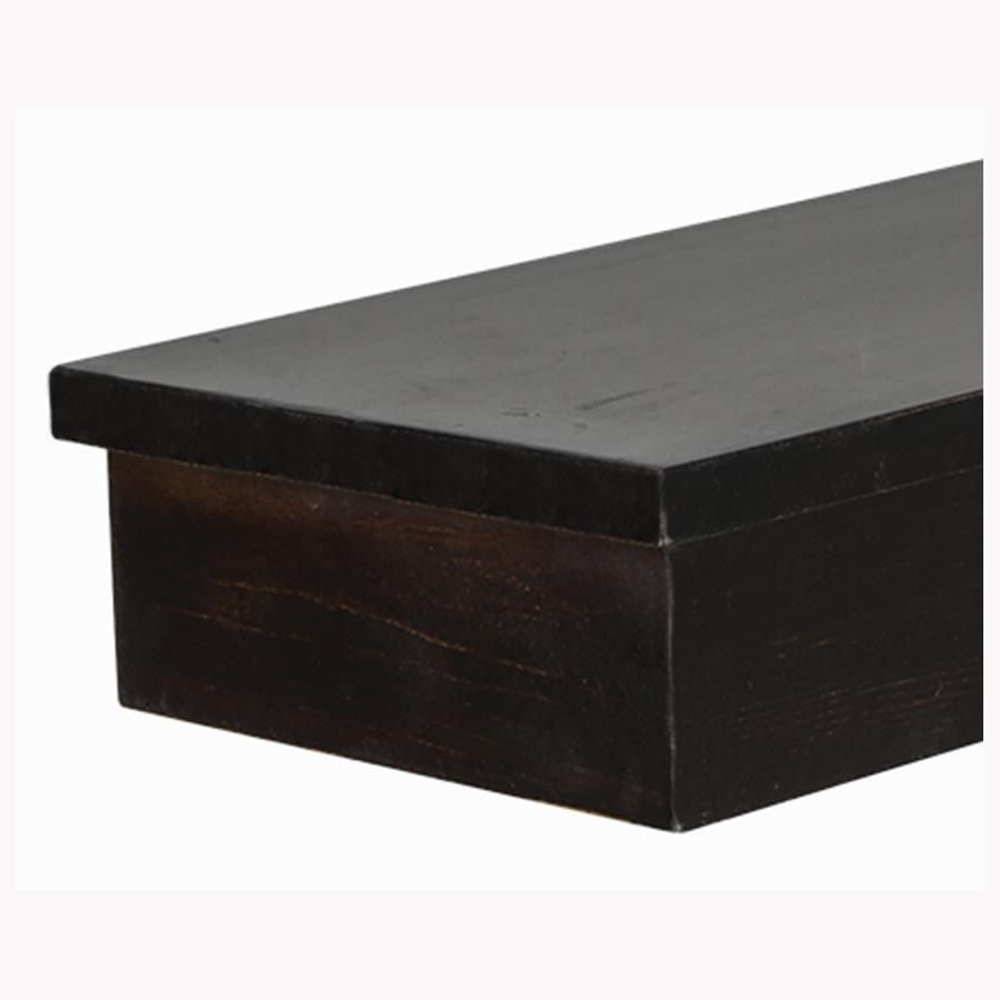 Hometrends Rustic Float Shelf Espresso